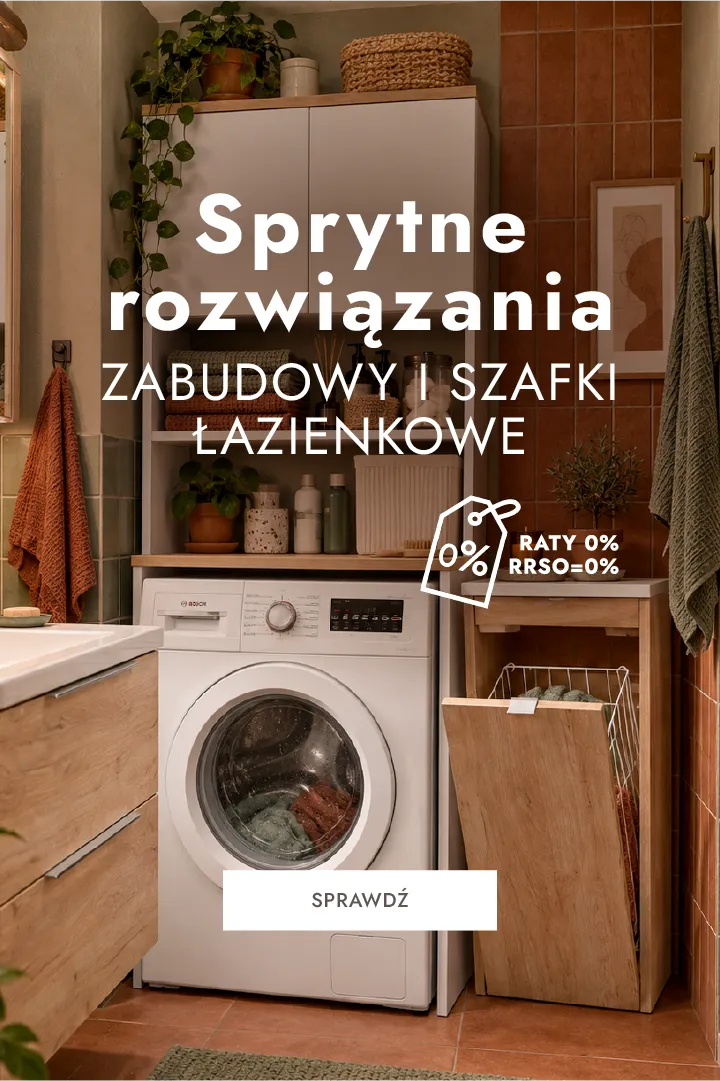 Zabudowy pralek i suszarek banner mobile